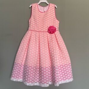 Jona Michelle Pink and White Floral Dress